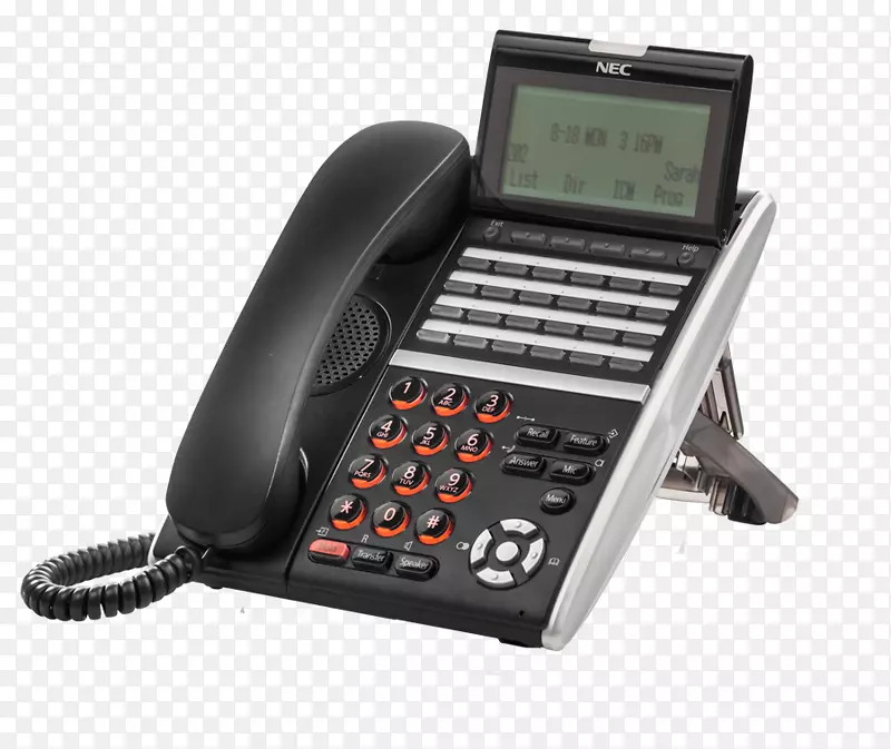 商务电话系统NEC手机-增加资金