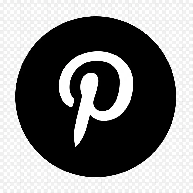 徽标电脑图标社交媒体令人敬畏的圆圈-Pinterest