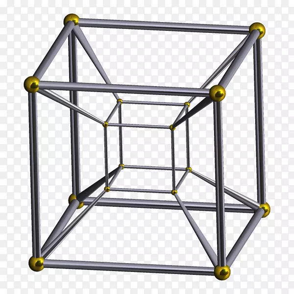 Tesseract四维空间三维超立方体