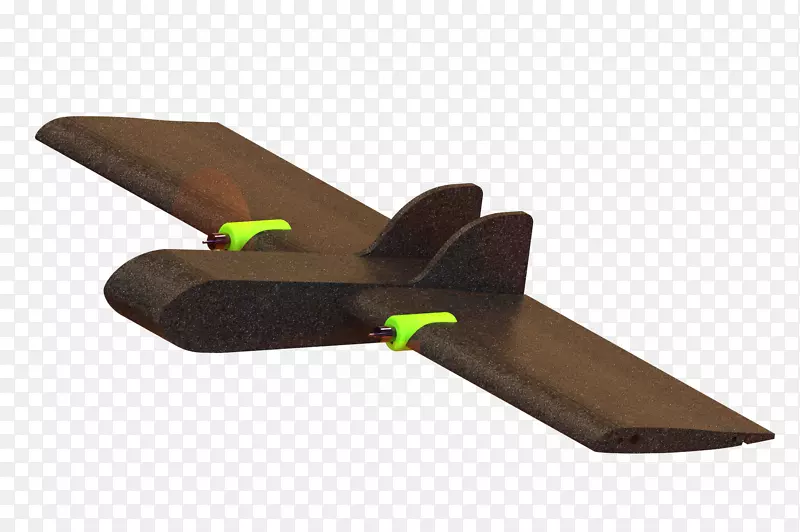 螺旋桨飞机模型飞机-鸟瞰汉堡