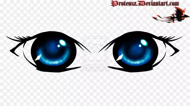 眼睛桌面壁纸-蓝色眼睛