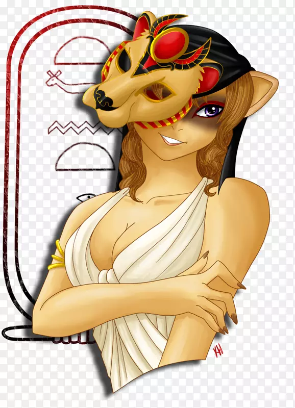茶努特女神埃及神话伊希斯面具节