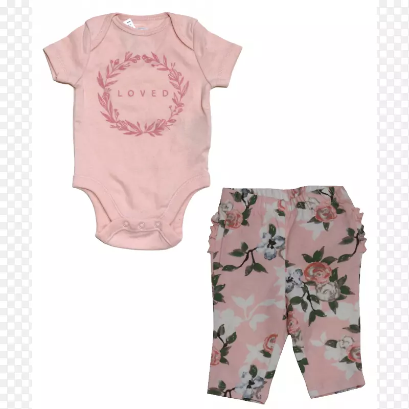 睡衣，t恤，服装，裤腿，袖子，粉红布