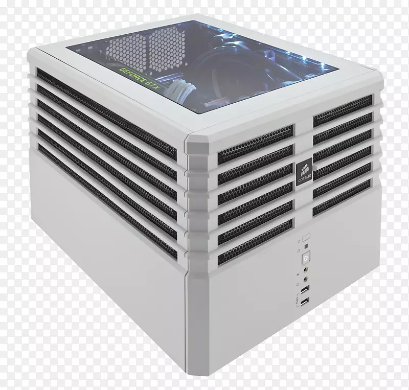 计算机机箱和外壳微型ITx计算机系统冷却部件.空间铝