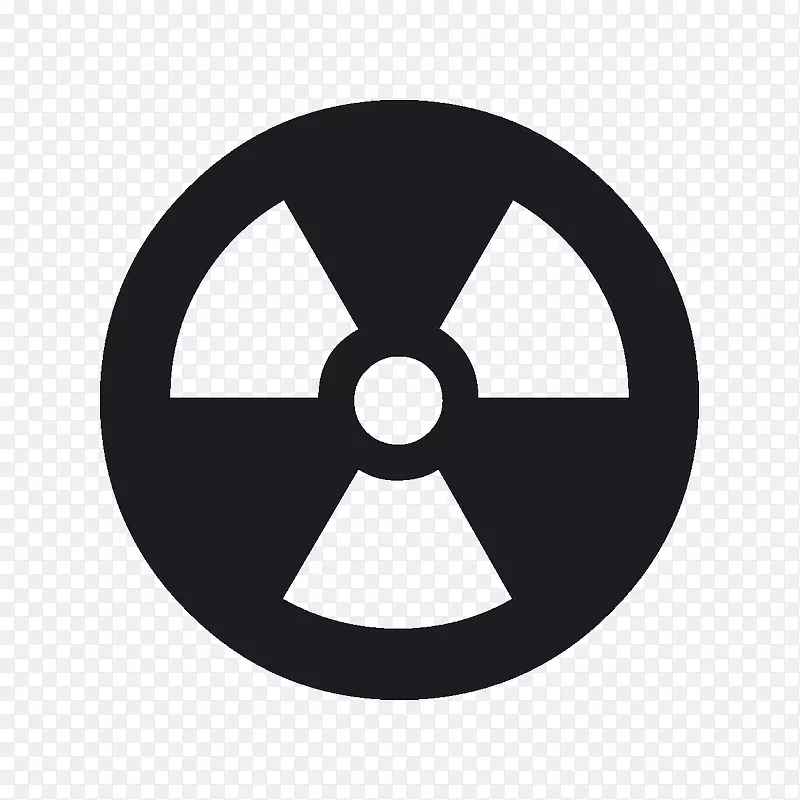 辐射危险符号放射性衰变符号