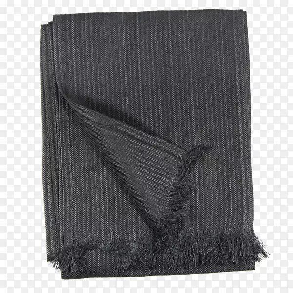 黑色真丝围巾