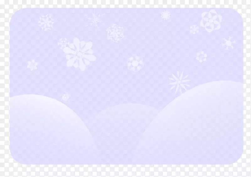 桌面壁纸紫色图案-降雪