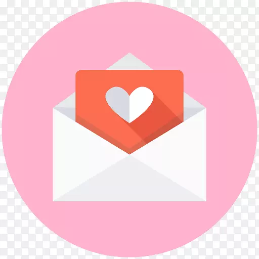电脑图标，电子邮件，情书-情书