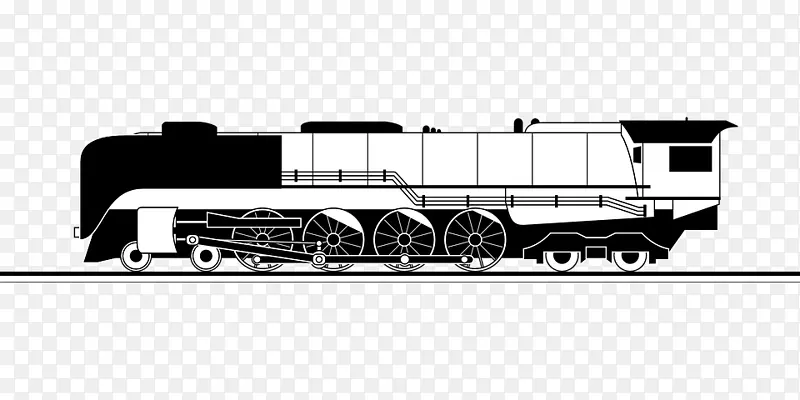 铁路运输蒸汽机车列车