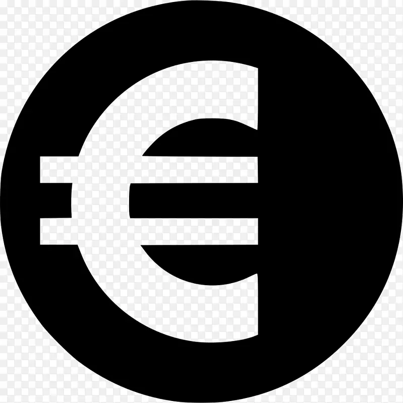 欧元签名1欧元硬币剪贴画-欧元