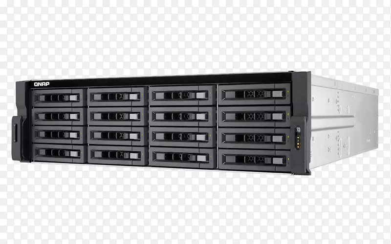 网络存储系统系列ATA QNAP系统公司。数据存储Xeon-排骨架