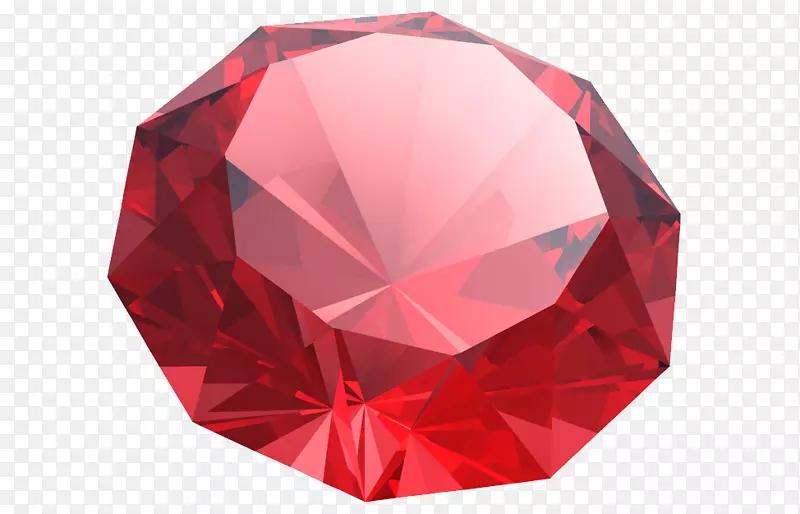 红宝石，蓝宝石，透明和半透明-红宝石