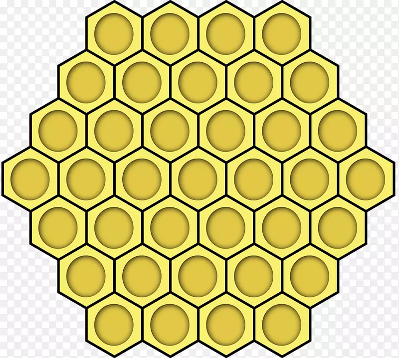 蜜蜂蜂巢夹艺术