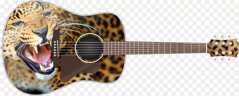 吉他美洲豹猫声电吉他图片