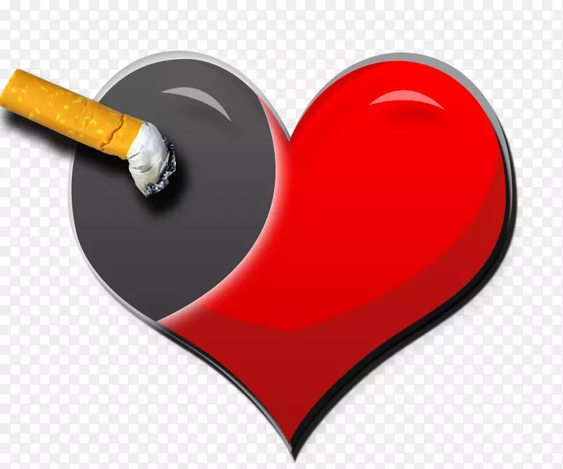 心脏吸烟被动吸烟-单数