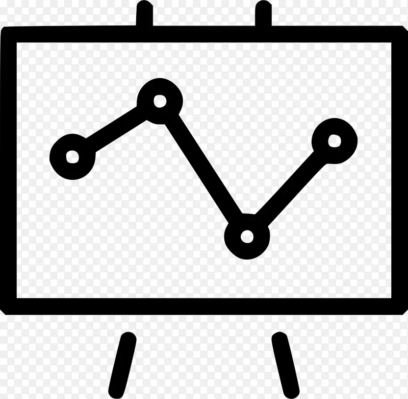 商业分析图表-计算机图标
