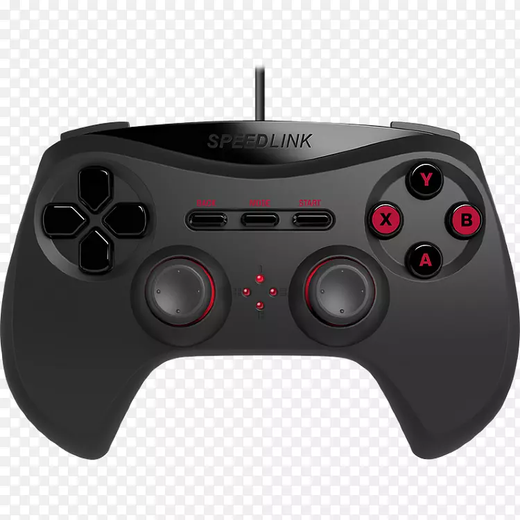 PlayStation 3黑色游戏控制器xbox 360控制器-游戏垫