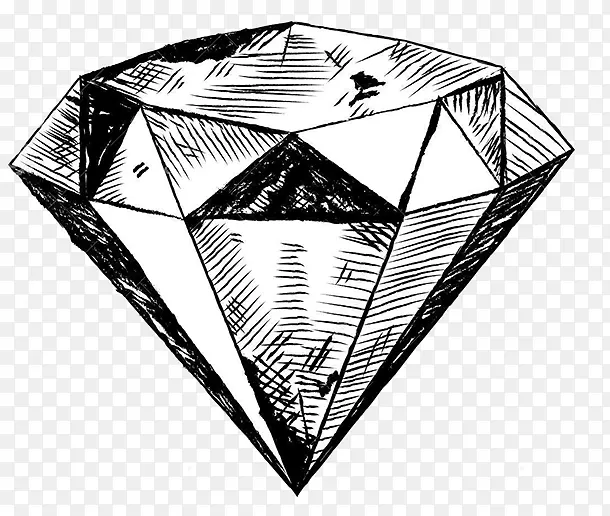 绘制钻石艺术素描-钻石