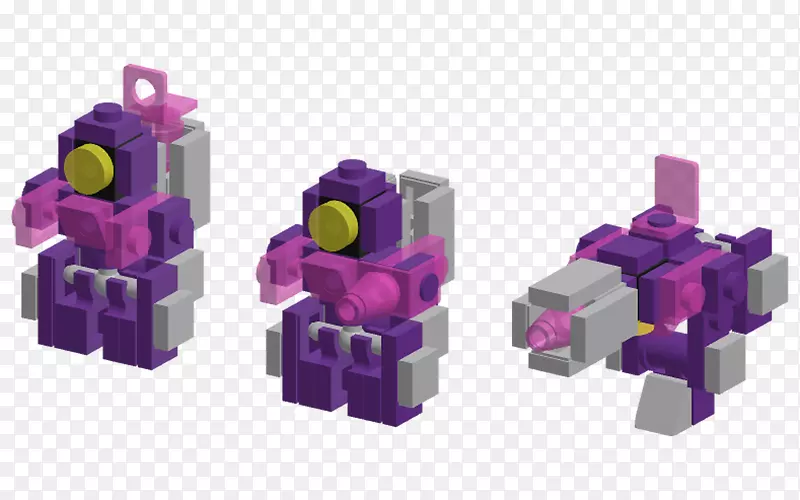 塑料玩具紫色玩具
