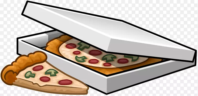 比萨饼盒意大利菜快餐剪贴画-比萨饼