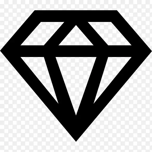 电脑图标钻石宝石-钻石