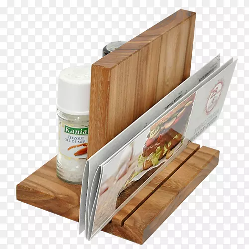 木菜单板Horeca-芦苇标志