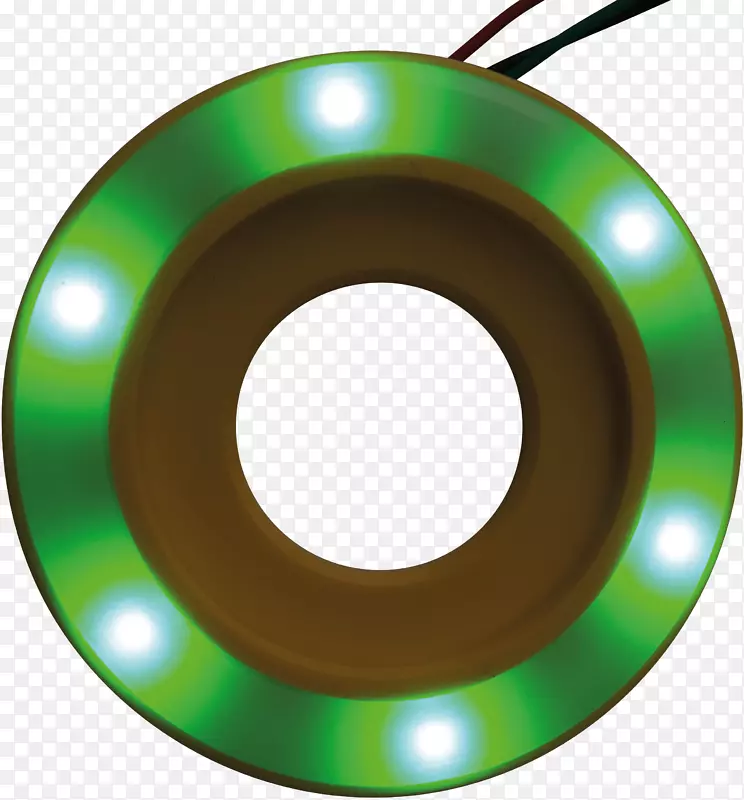 圆轮绿黄晕