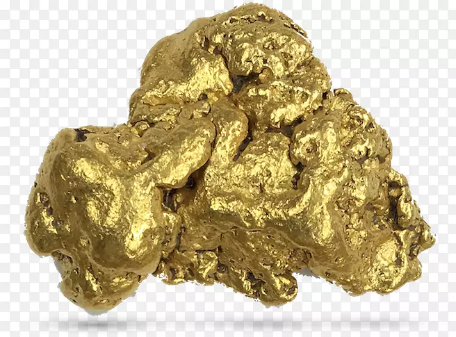 金块拉斯维加斯加利福尼亚淘金热金块黄金开采-黄金