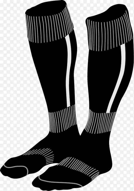 橄榄球袜欧伦运动鞋条纹长袜