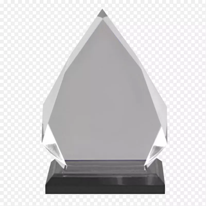 水晶激光雕刻广告镇纸宣传商品-玻璃奖杯