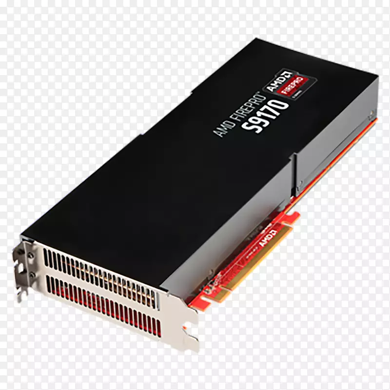 显卡和视频适配器和FirePro GDDR 5 SDRAM图形处理单元先进的微型设备.旋转灯