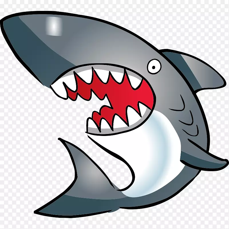 鲨鱼卡通动画