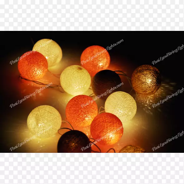 照明灯橙色静物摄影