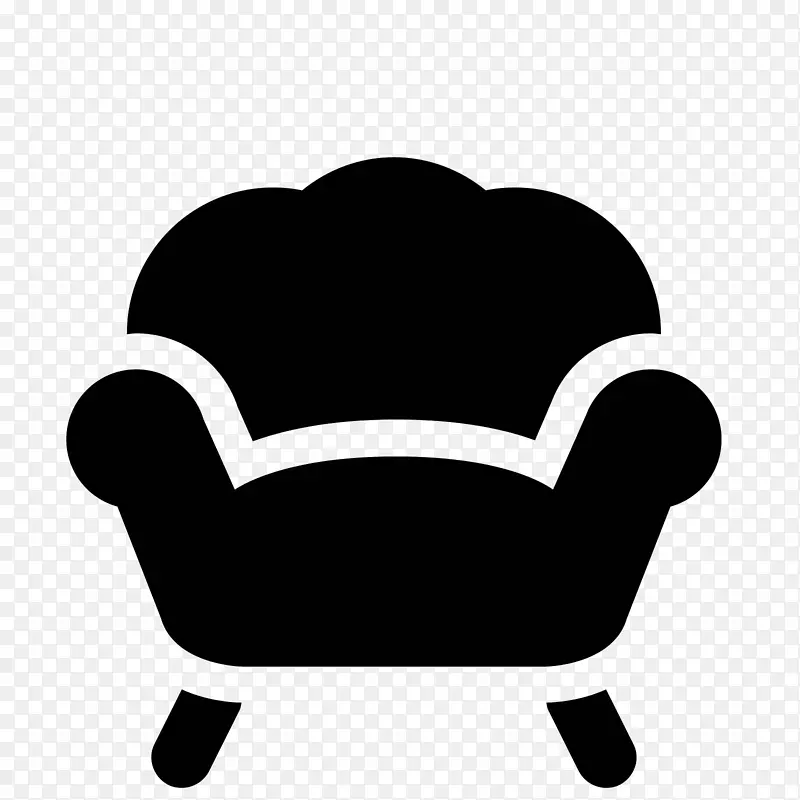 电脑图标椅子沙发拉扣扶手椅