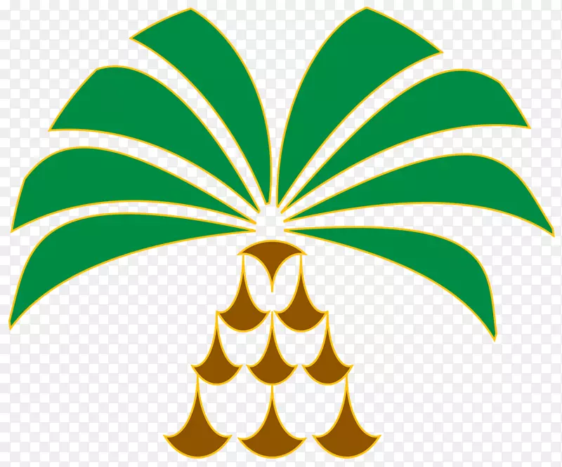 徽标槟榔科非洲油棕种植园
