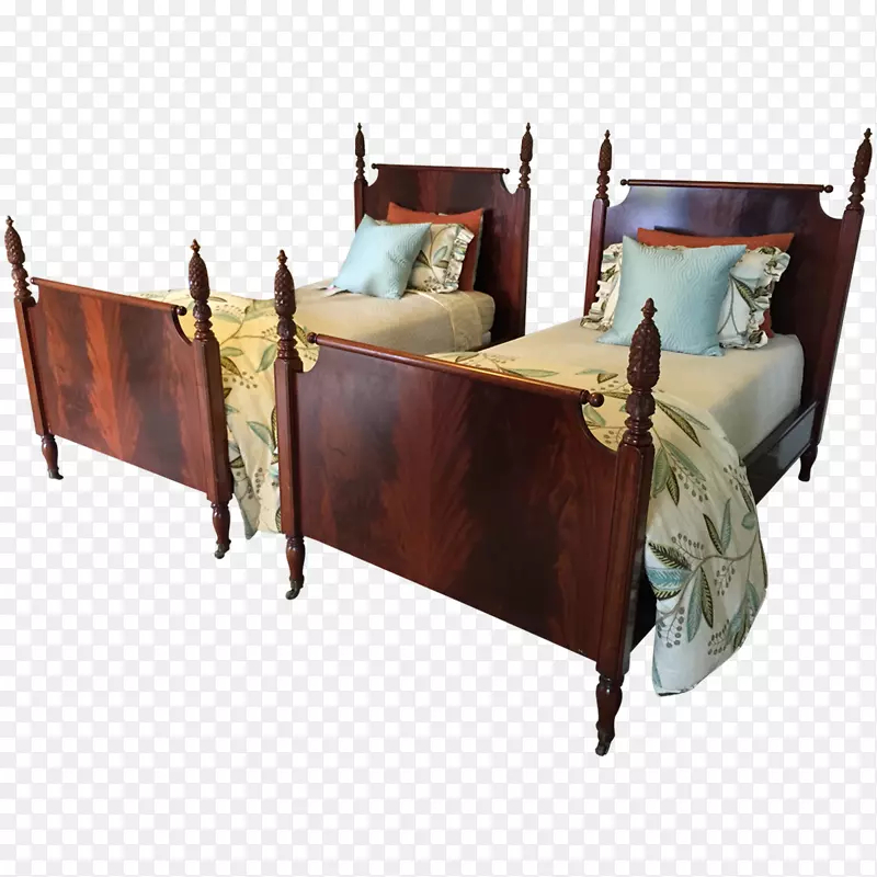 床架桌-四柱床棚床-古董家具