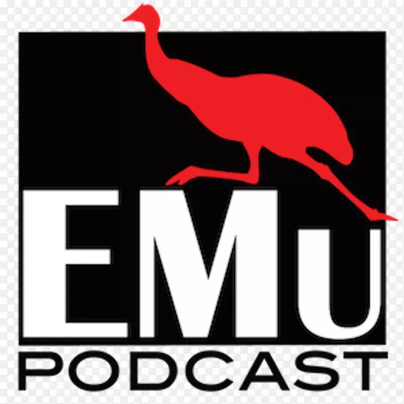 徽标喙牌播客字体-emu