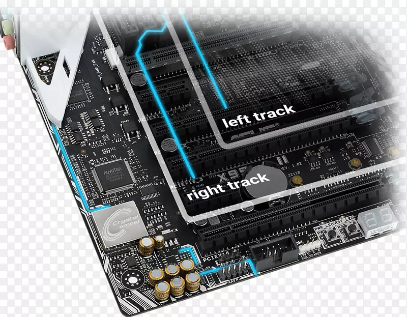 Intel X99 LGA 2011主板陆地网格阵列-多边