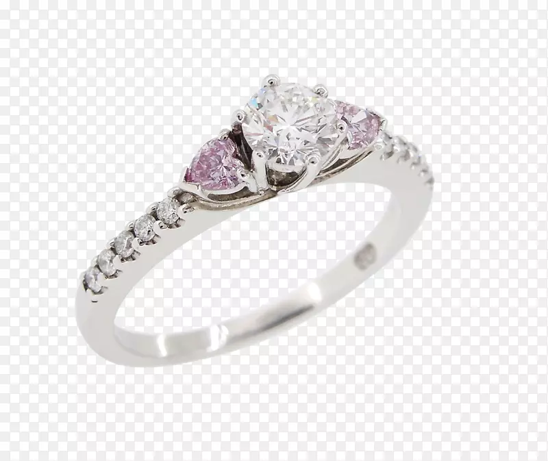 结婚戒指订婚戒指钻石珠宝手绘钻石戒指