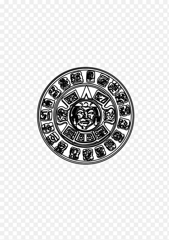 玛雅文明中美金字塔玛雅历法古玛雅艺术剪贴画菲律宾太阳