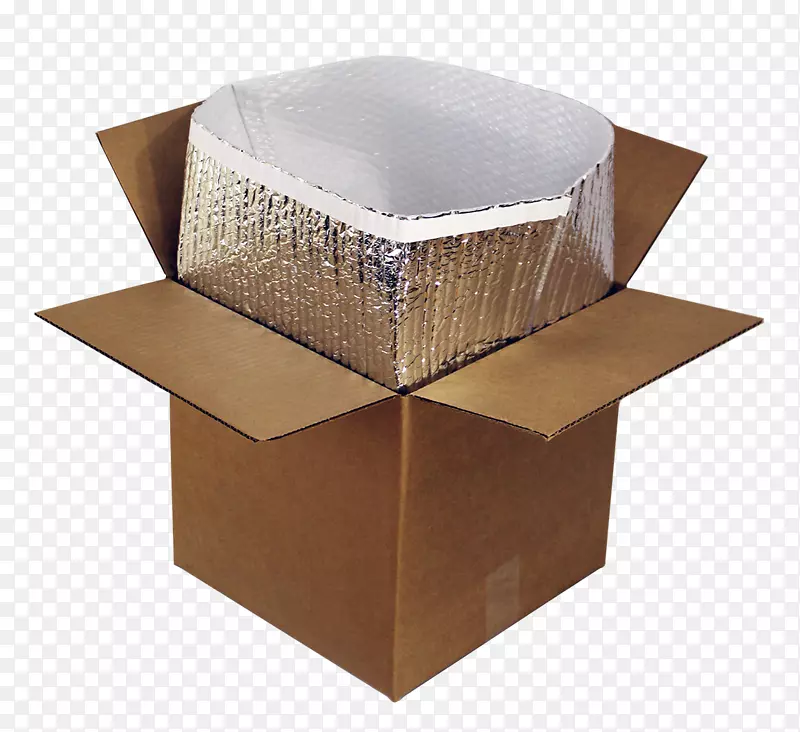 箱体保温包装及贴标保温集装箱纸箱