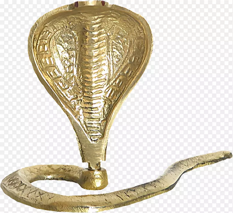 印度雕塑蛇画框.黄铜