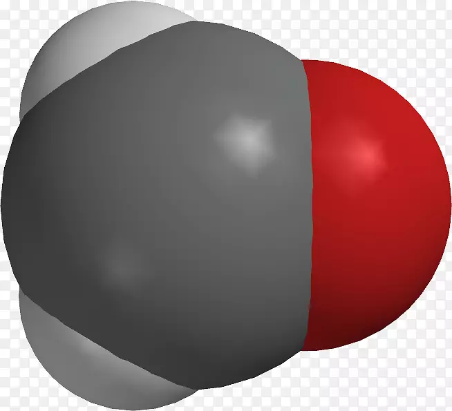 甲醛空间填充模型乙醛羰基