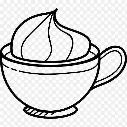 白茶咖啡冰茶夹艺术茶