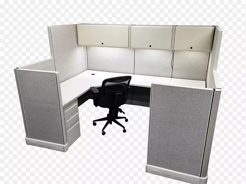 办公桌、小隔间、办公室、副翼椅、赫尔曼·米勒-椅子