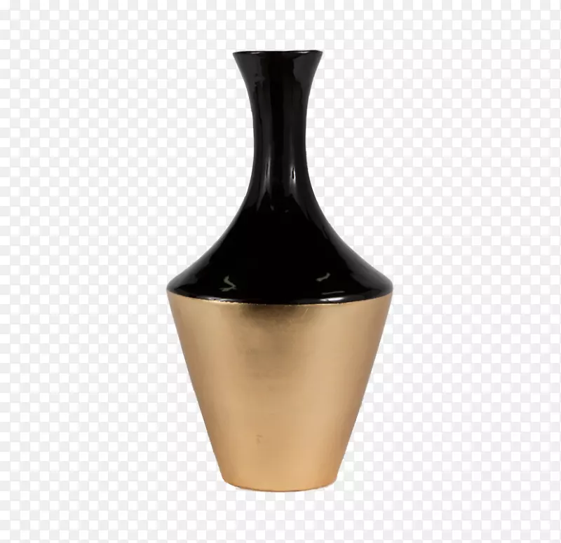 花瓶金箔镀金陶瓷花瓶