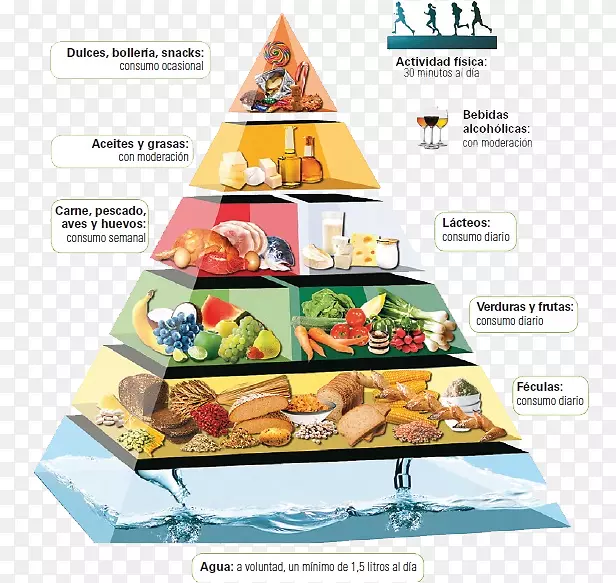 食物金字塔-吃营养-健康