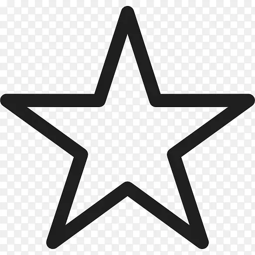 艺术和文化符号中的星形多边形电脑图标剪辑艺术明星
