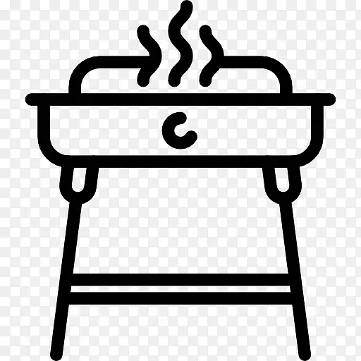 烧烤，厨房，客厅，壁炉-烧烤