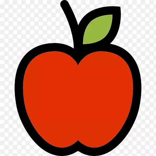 iphone x电脑图标节食苹果水果像素